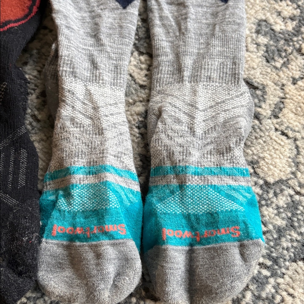 Smartwool Woman’s Boot Sock Performance Socks Bla… - image 2